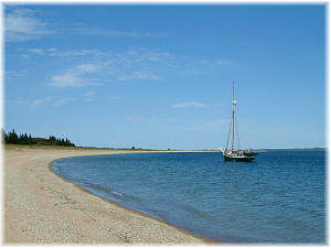 High Island's deep water harbor