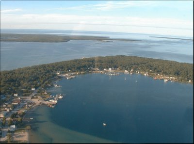 Paradise Bay from the Air